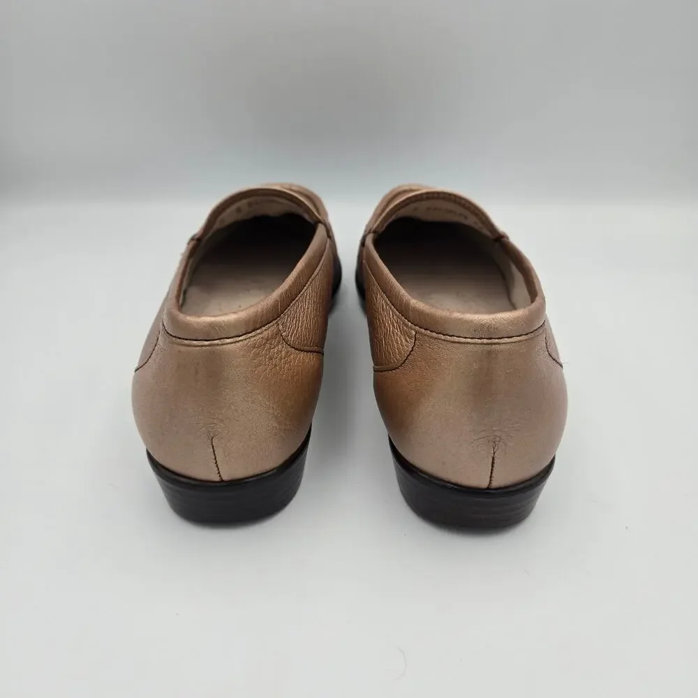 SAS Tripad Comfort Metallic Bronze Loafers – Size 8N